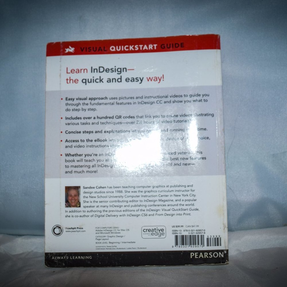 Adobe InDesign CC: Visual QuickStart Guide by Sandee Cohen - Picture 2 of 2